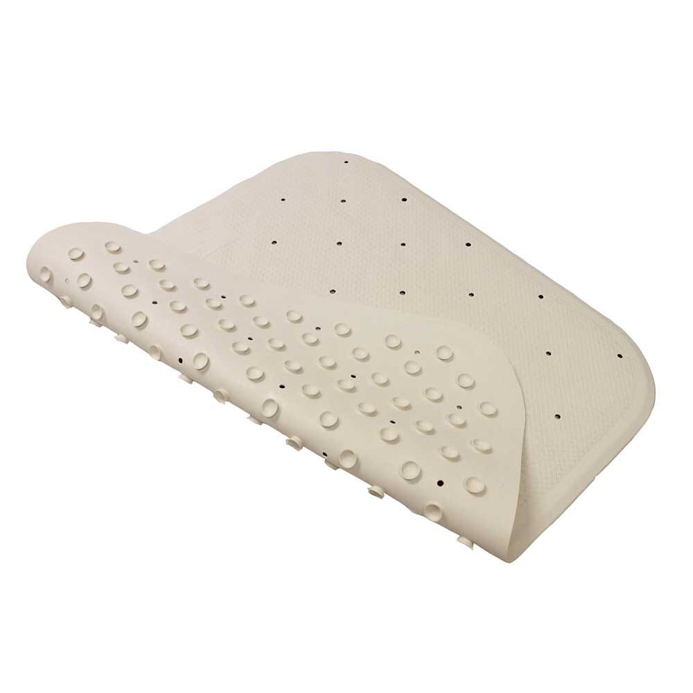 Rubber Shower Mat - White - Eden Mobility