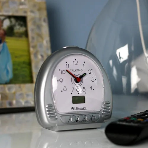 Talking Alarm Clock W. Hands & Digital - Eden Mobility