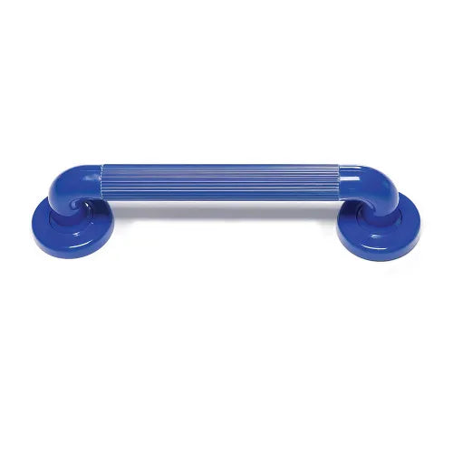 Plastic Fluted Grab Rail Blue-12"/300Mm - Eden Mobility