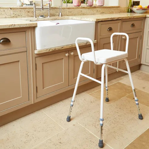 Malvern Stool Adj With Arms - Eden Mobility