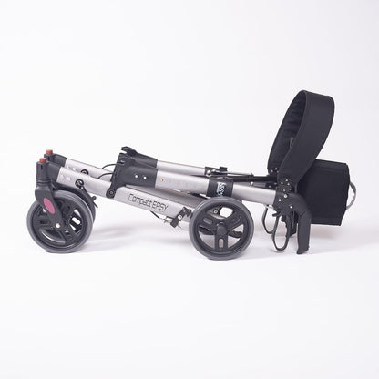 Compact Easy Plus Rollator Silver - Eden Mobility