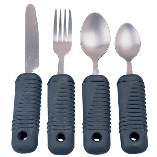 Sure Grip Cutlery Set - 4 Utensils - Eden Mobility