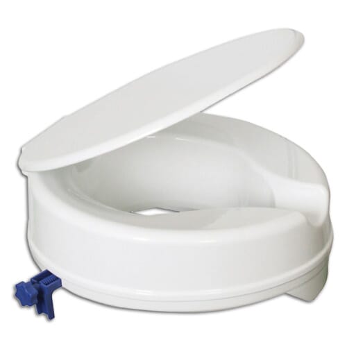 Senator Raised Toilet Seat 4 Inch With L - Eden Mobility