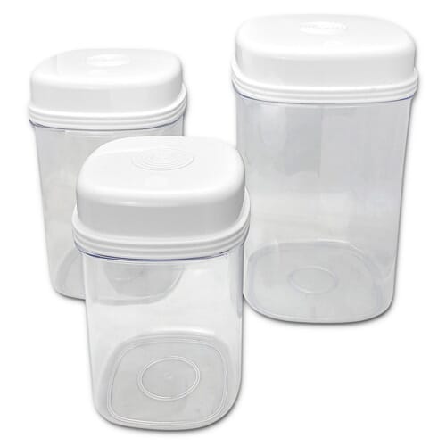 Easy Open Food Containers - Set Of 3 - Eden Mobility