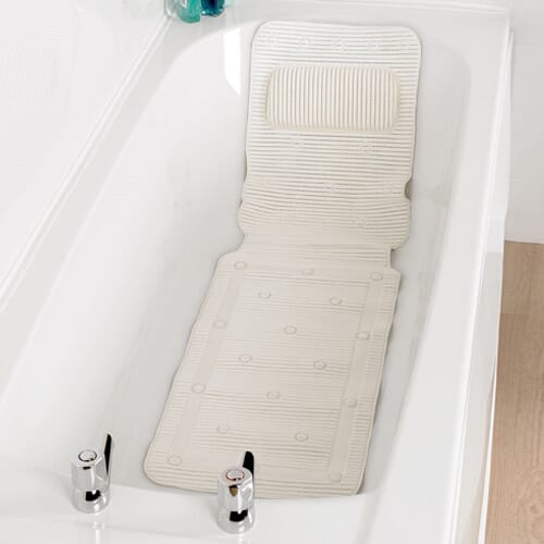 Luxury Bath Mat With Neckrest - Eden Mobility