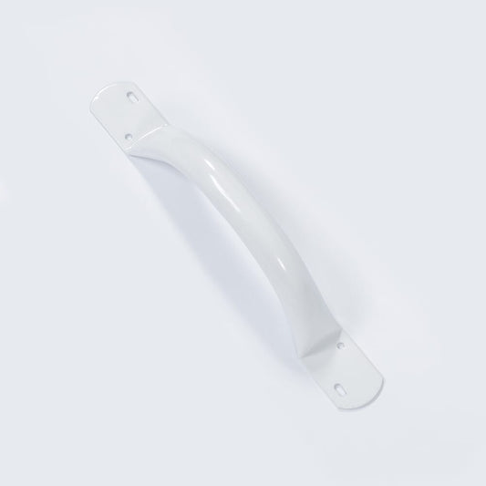 White Flat End Steel Grab Rail 305Mm - Eden Mobility