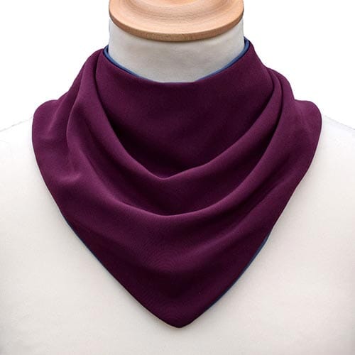 Care Designs Neckerchief Bib - Aubergine - Eden Mobility