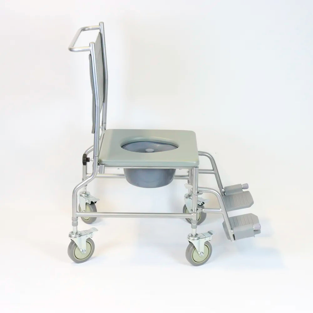 Powder Coated Wheeled Commode - Eden Mobility