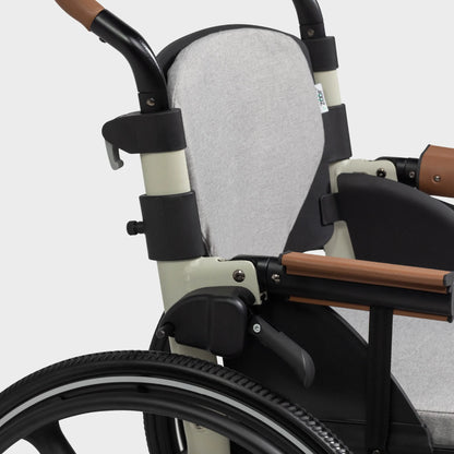 Pride Zoof Classic Wheelchair - Air Grey - Eden Mobility