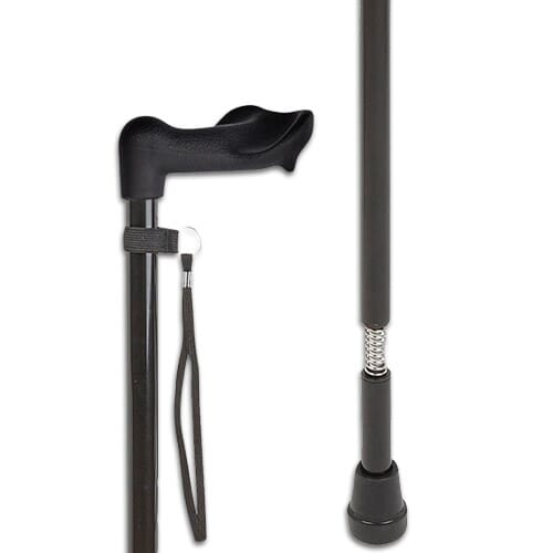 Shock Absorbing Walking Stick -Left Hand - Eden Mobility