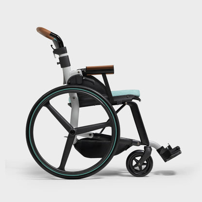 Pride Zoof Urban Wheelchair - Mint Green - Eden Mobility