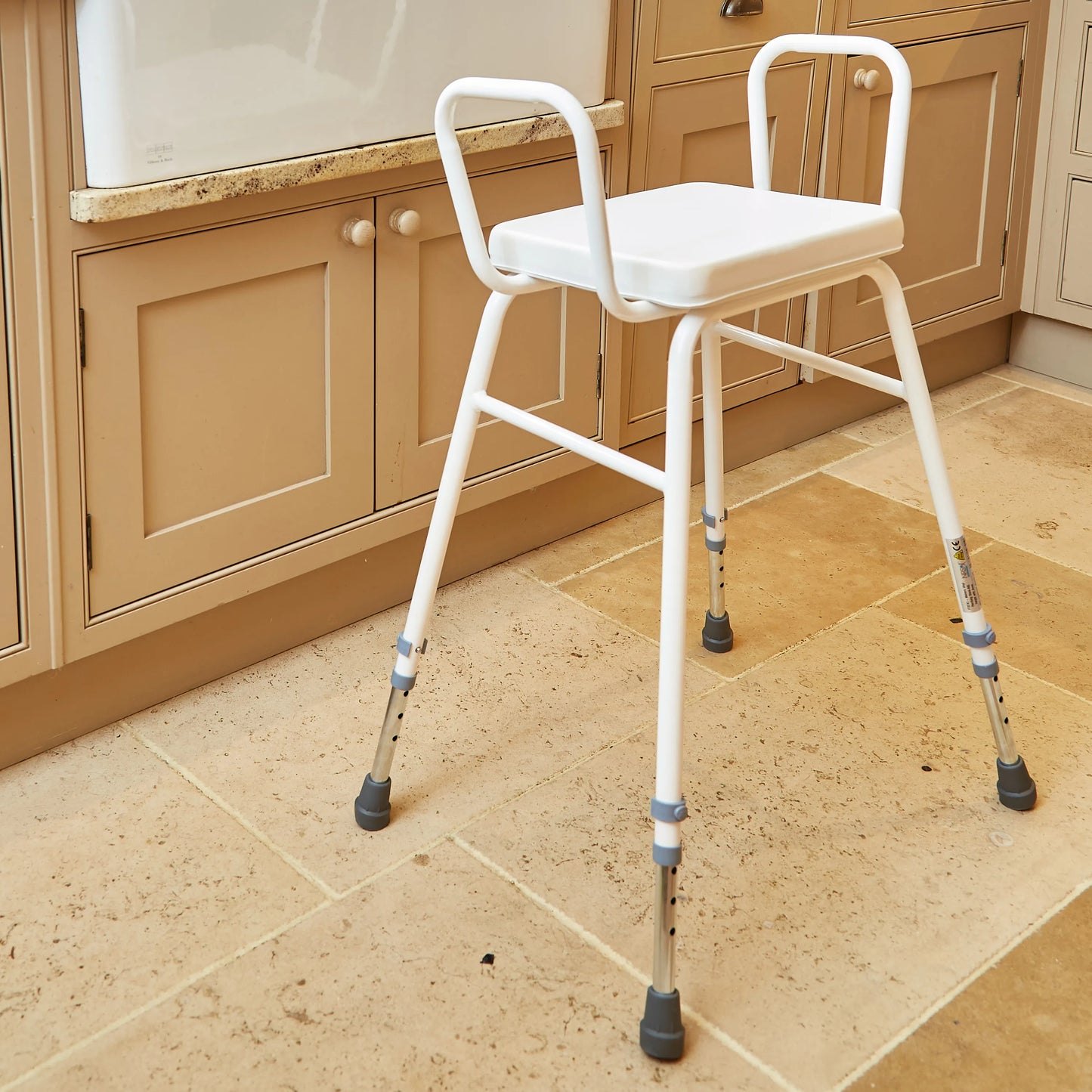 Malvern Stool Adj With Arms - Eden Mobility