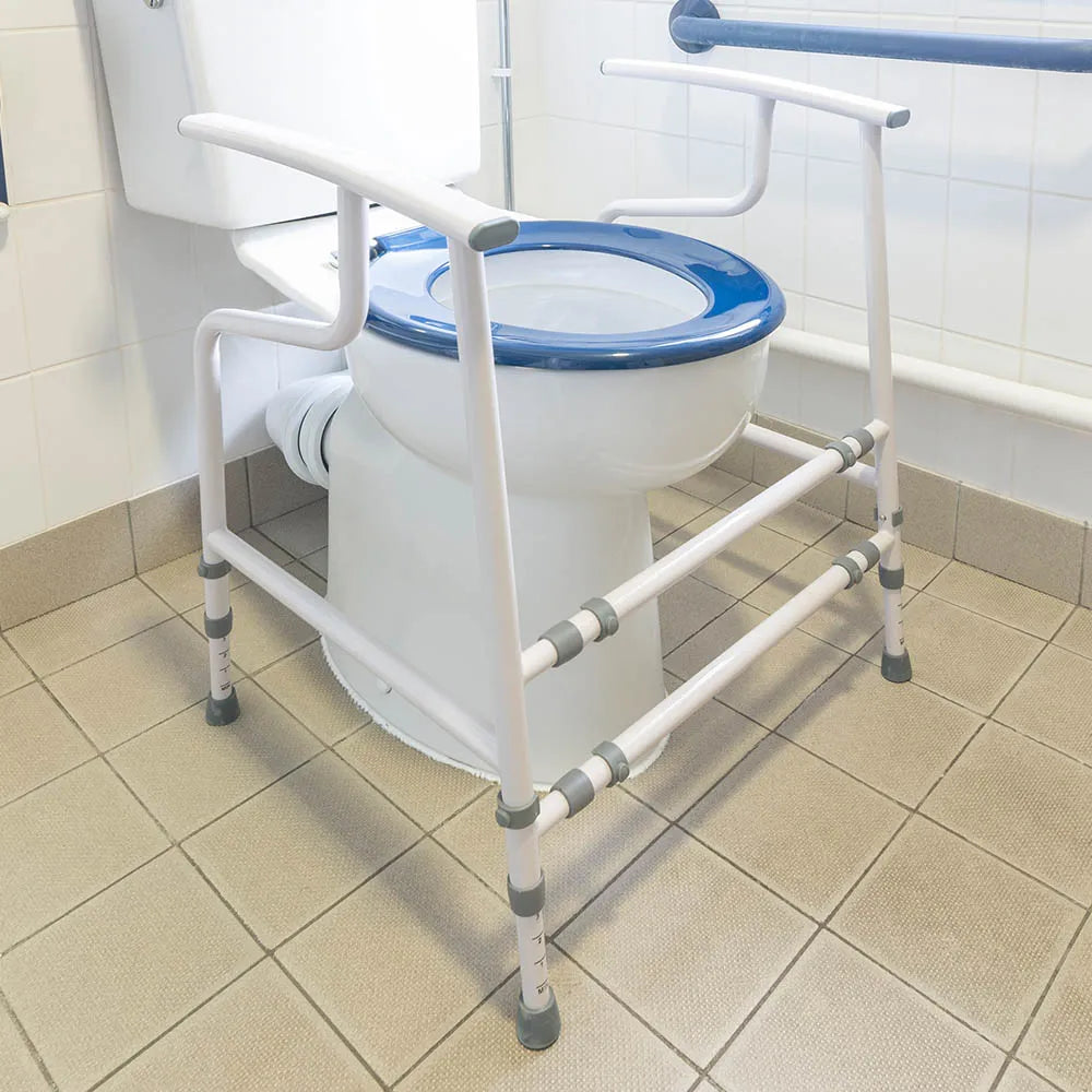 Nuvo Open Back Toilet Frame - Eden Mobility