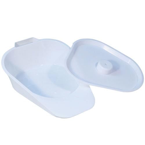 Slipper Bed Pan With Lid - Eden Mobility