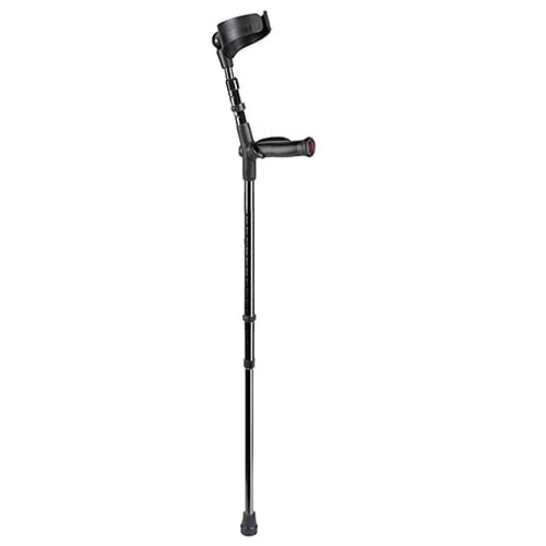 Ossenberg Comfort Grip Crutch - Black R - Eden Mobility