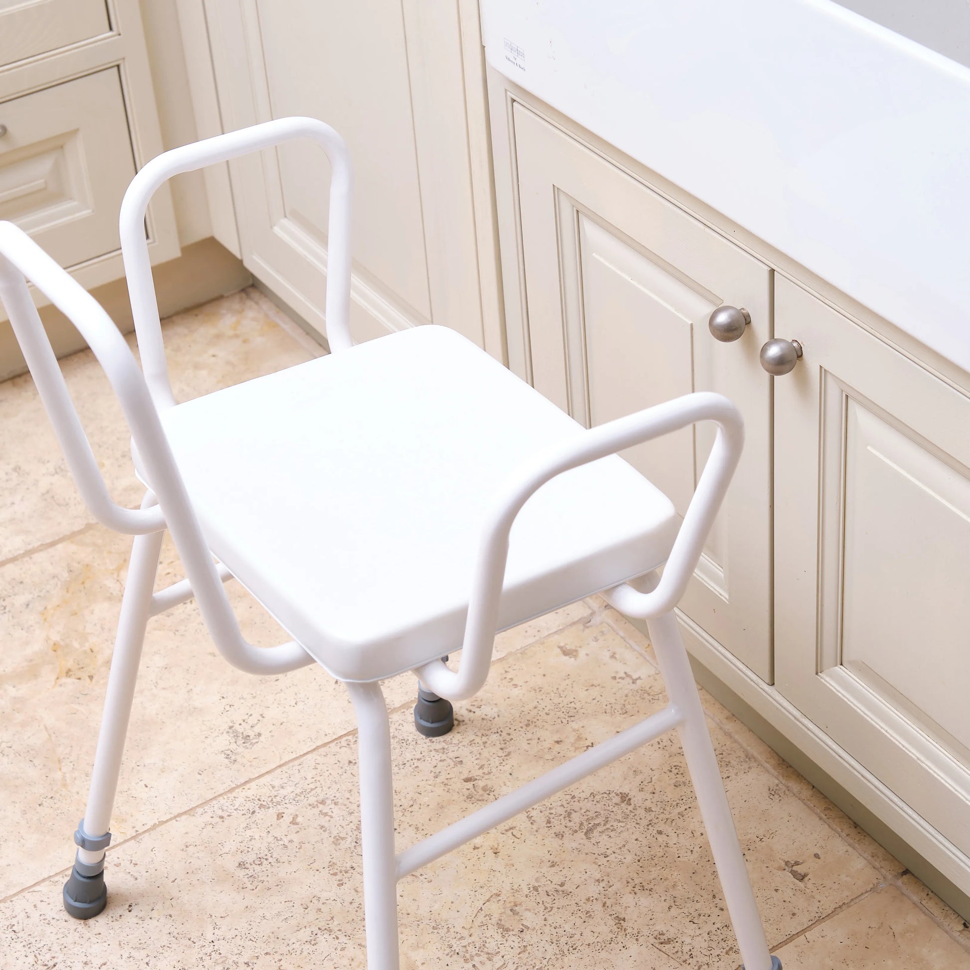 Malvern Stool Adj Arms & Back - Eden Mobility