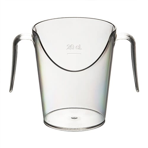 Two Handled Nose Cup - Clear - Eden Mobility