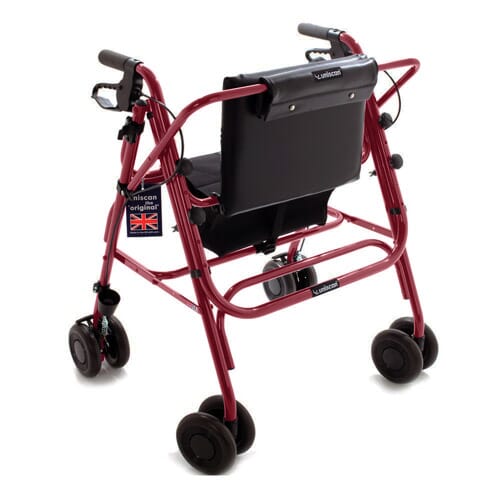 Burgundy Bariatric Grand Glider Plus Rol - Eden Mobility