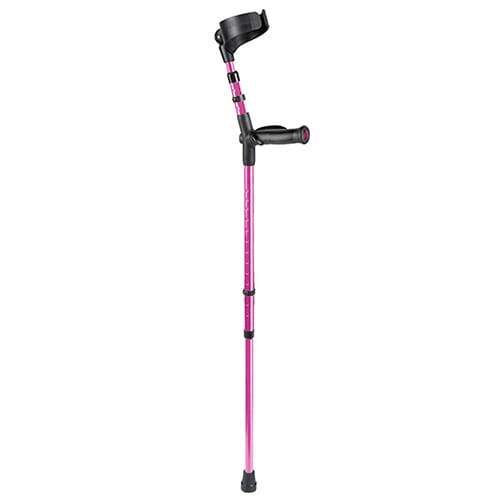 Ossenberg Comfort Grip Crutch - Pink R - Eden Mobility