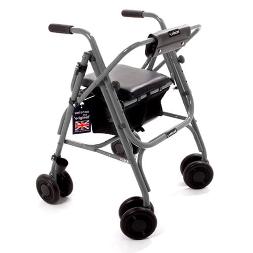 Folding Rollator With Seat - Large - Eden Mobility