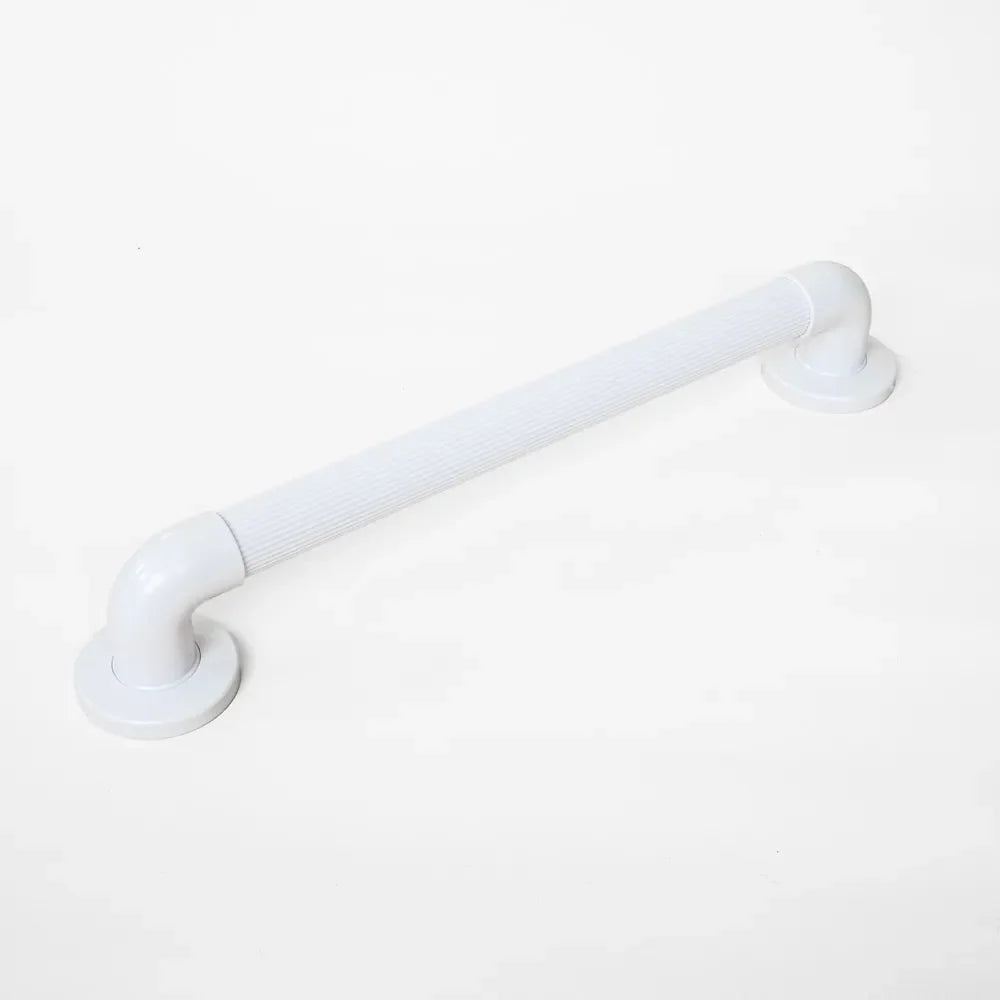 NRS Healthcare Plastic Fluted Grab Rail - White - 450mm (18") - Eden Mobility