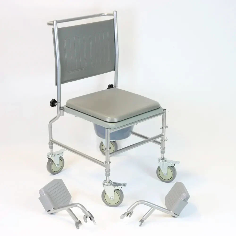 Powder Coated Wheeled Commode - Eden Mobility