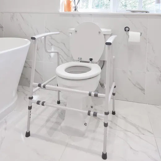 Nuvo Open Back Toilet Frame - Eden Mobility