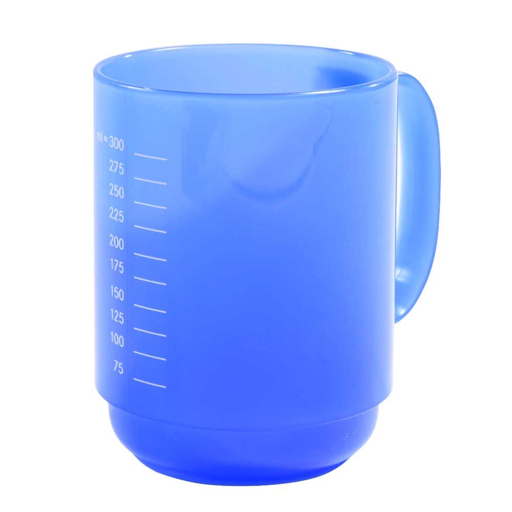 Large Round Handle Mug +Scale - Blue - Eden Mobility