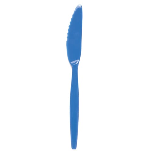 Antibacterial Plastic Knife - Blue - Eden Mobility