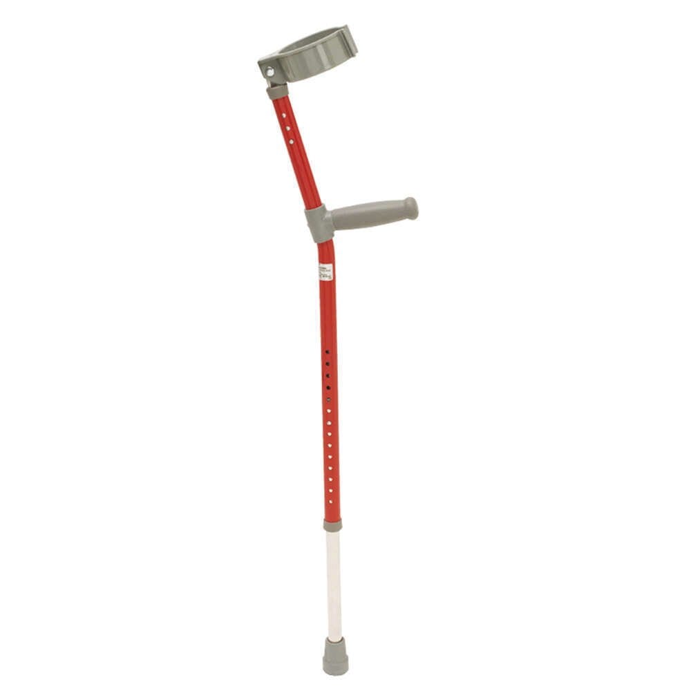 Coloured Crutches (Pair) - Red - Eden Mobility