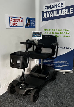 Pride Go Go Ultra in Black | Refurbished Mobility Scooter Stockport