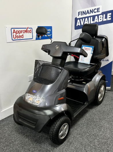 TGA Breeze in silver | Refurbished Scooter Stockport - Eden Mobility