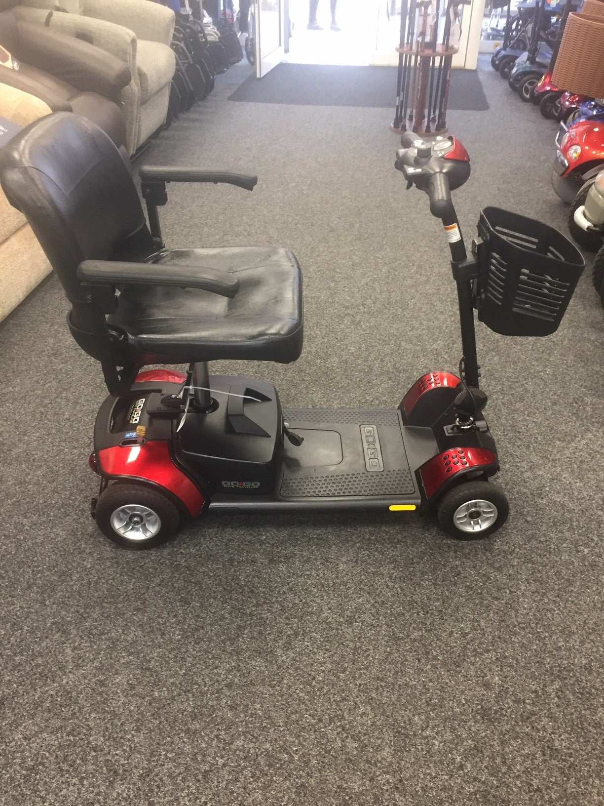 Pride Go Go Traveller (Red) - Eden Mobility