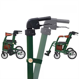 Uplivin Glide 2-in-1 Rollator & Wheelchair