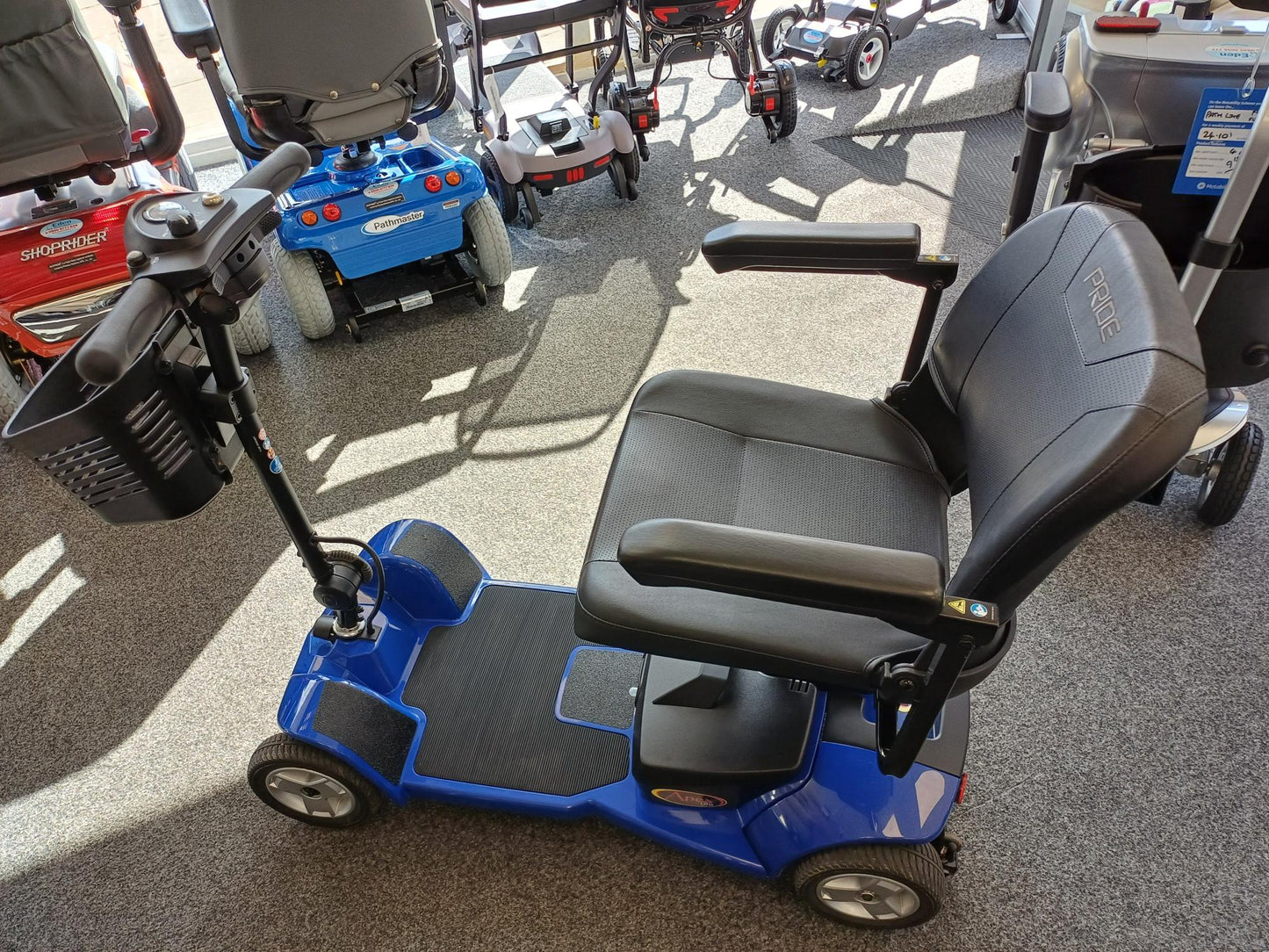 Pride Apex Lite Blue - Eden Mobility