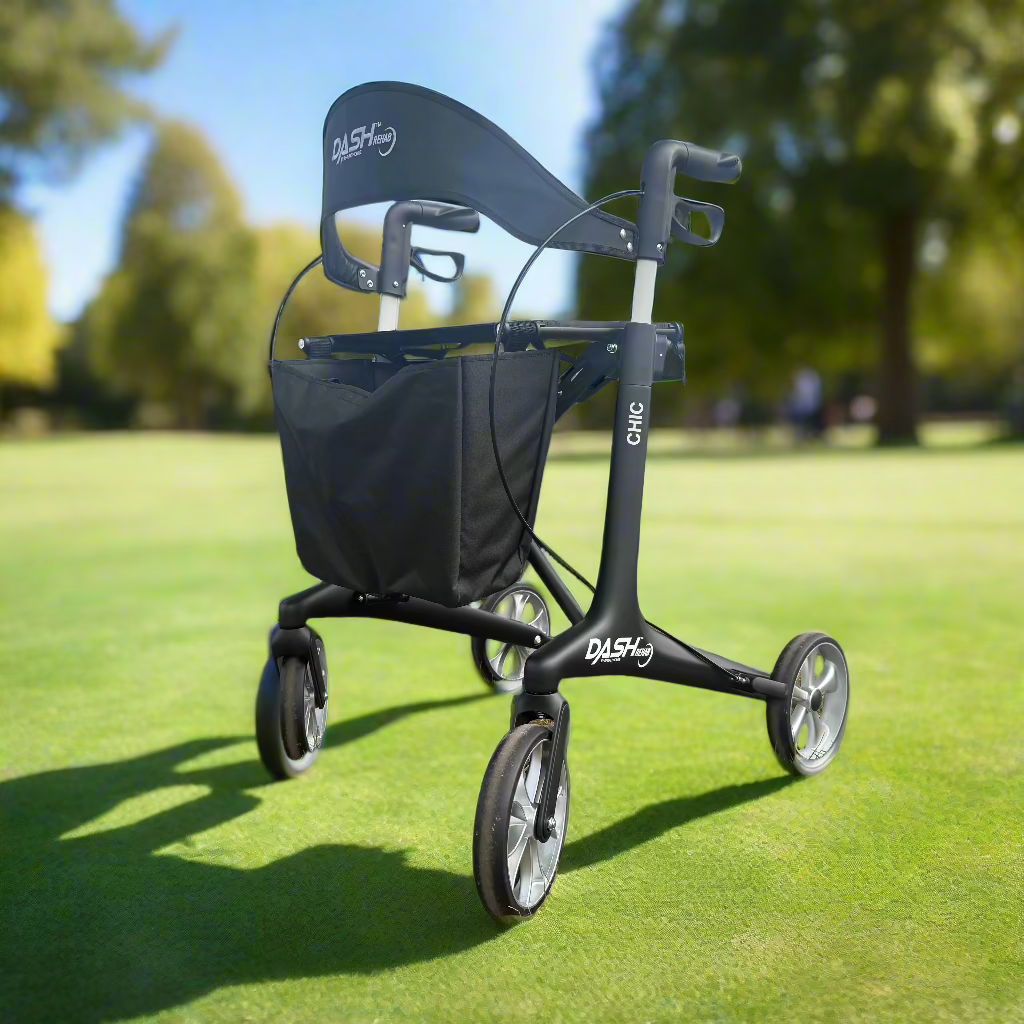 The Eden Carbon Fibre Rollator - Eden Mobility