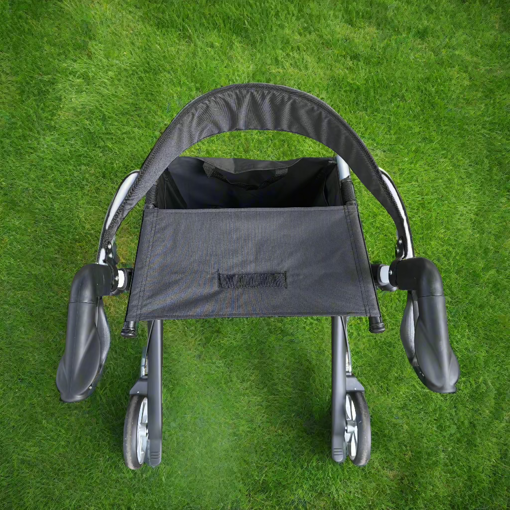 The Eden Carbon Fibre Rollator On Grass