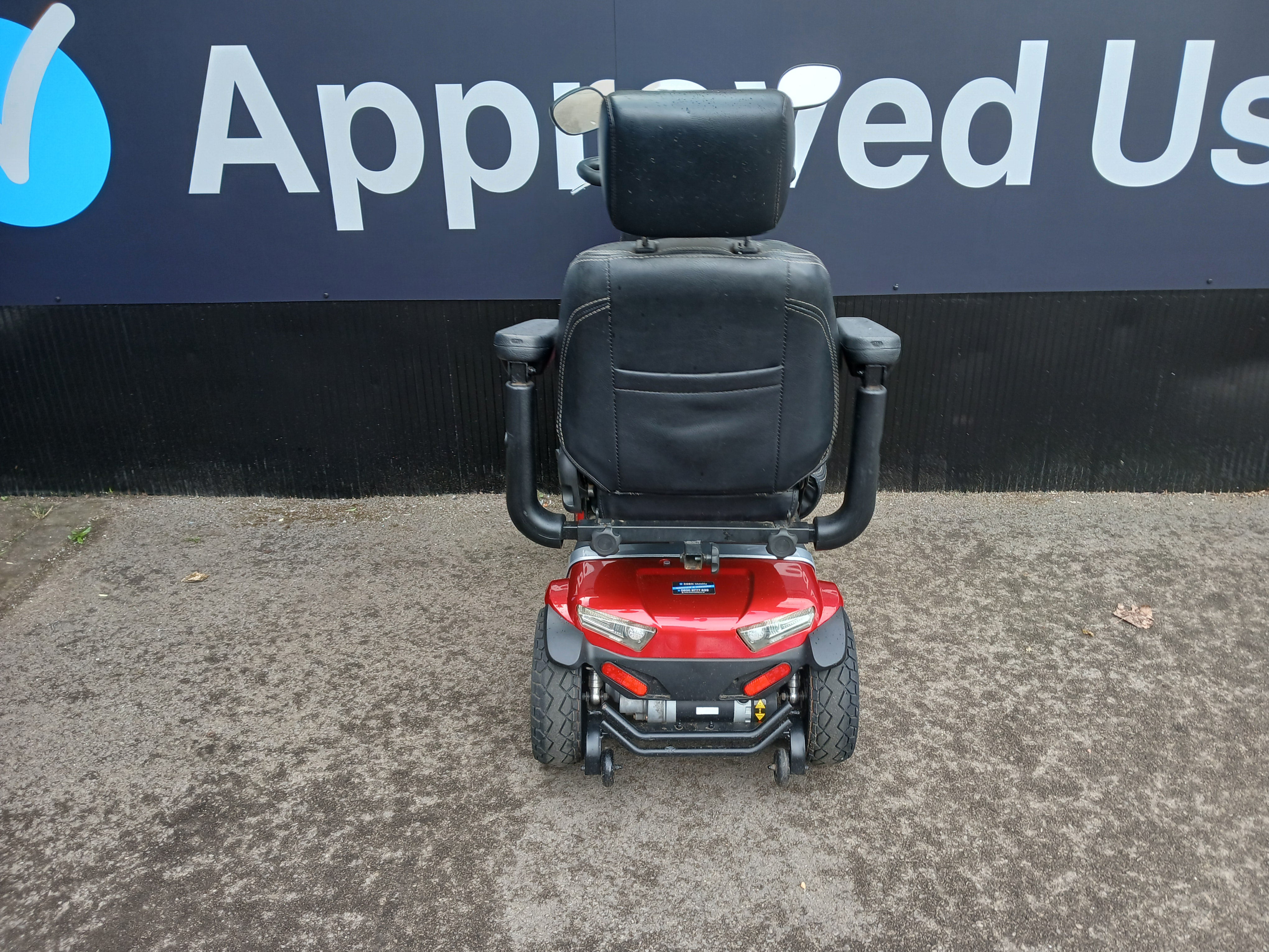 Rascal Vectra Sport in Red | Refurbished mobility scooter Scunthorpe