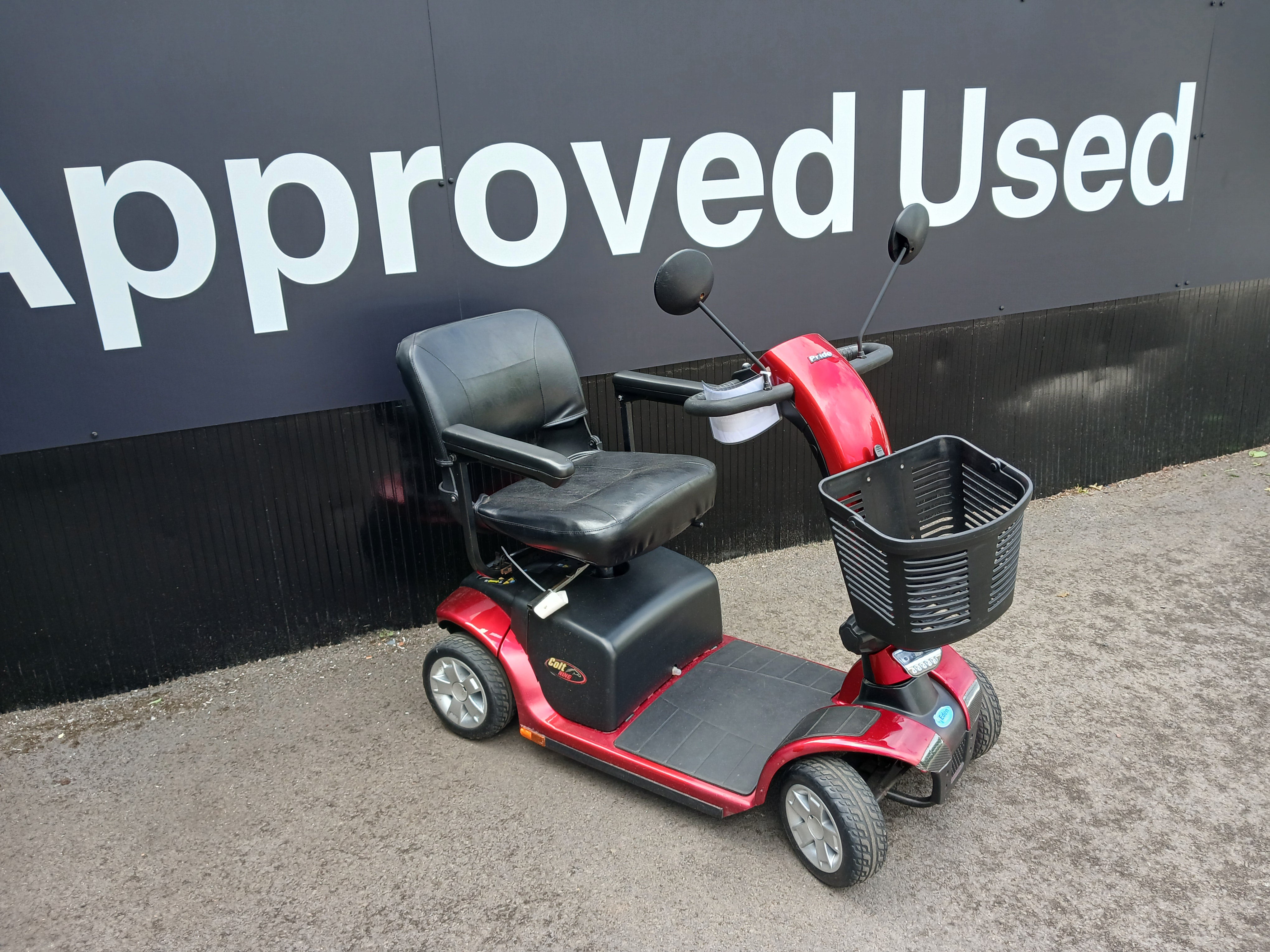 Pride Colt in Red | Refurbished mobility scooter