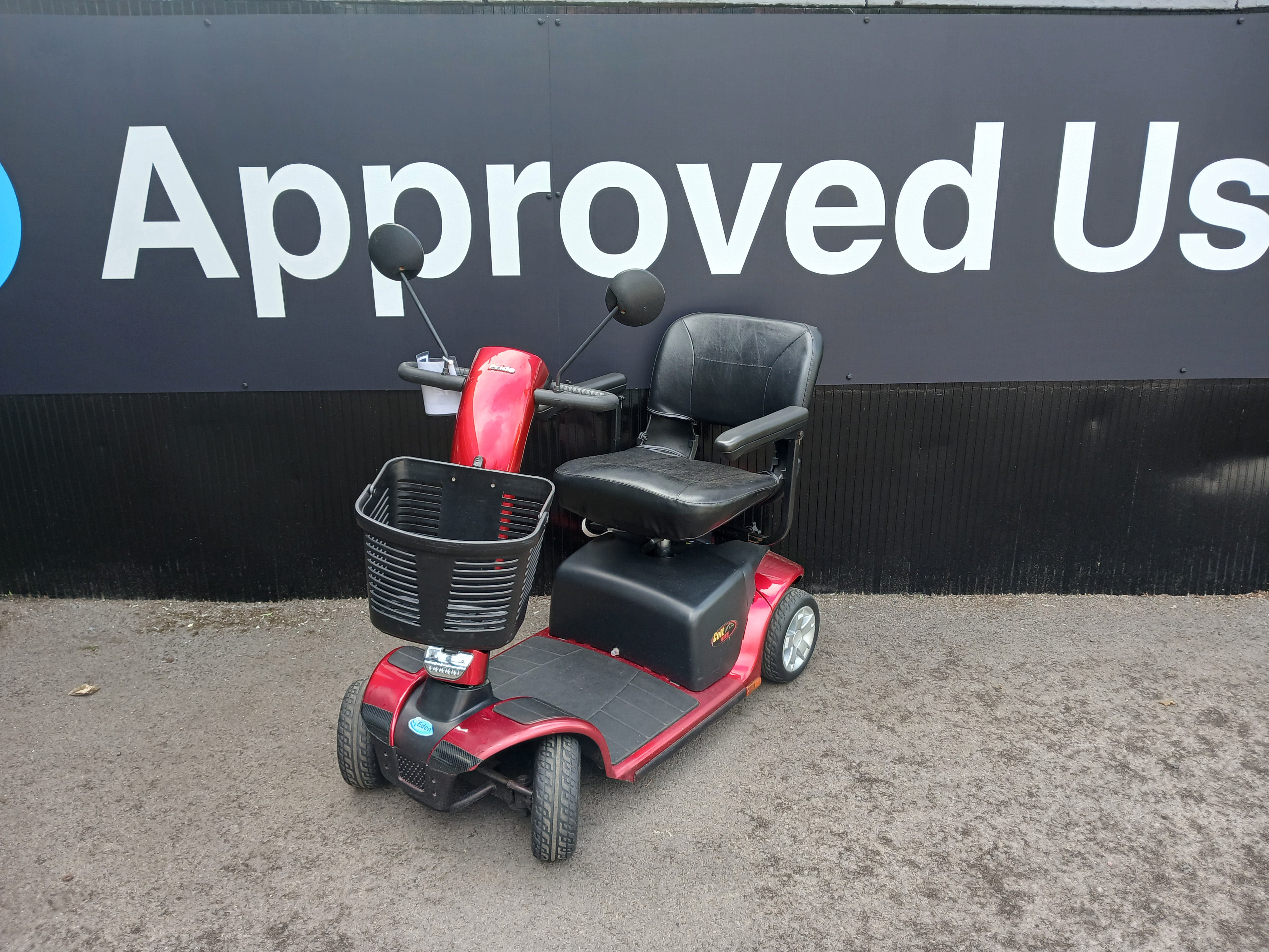 Pride Colt in Red | Refurbished mobility scooter