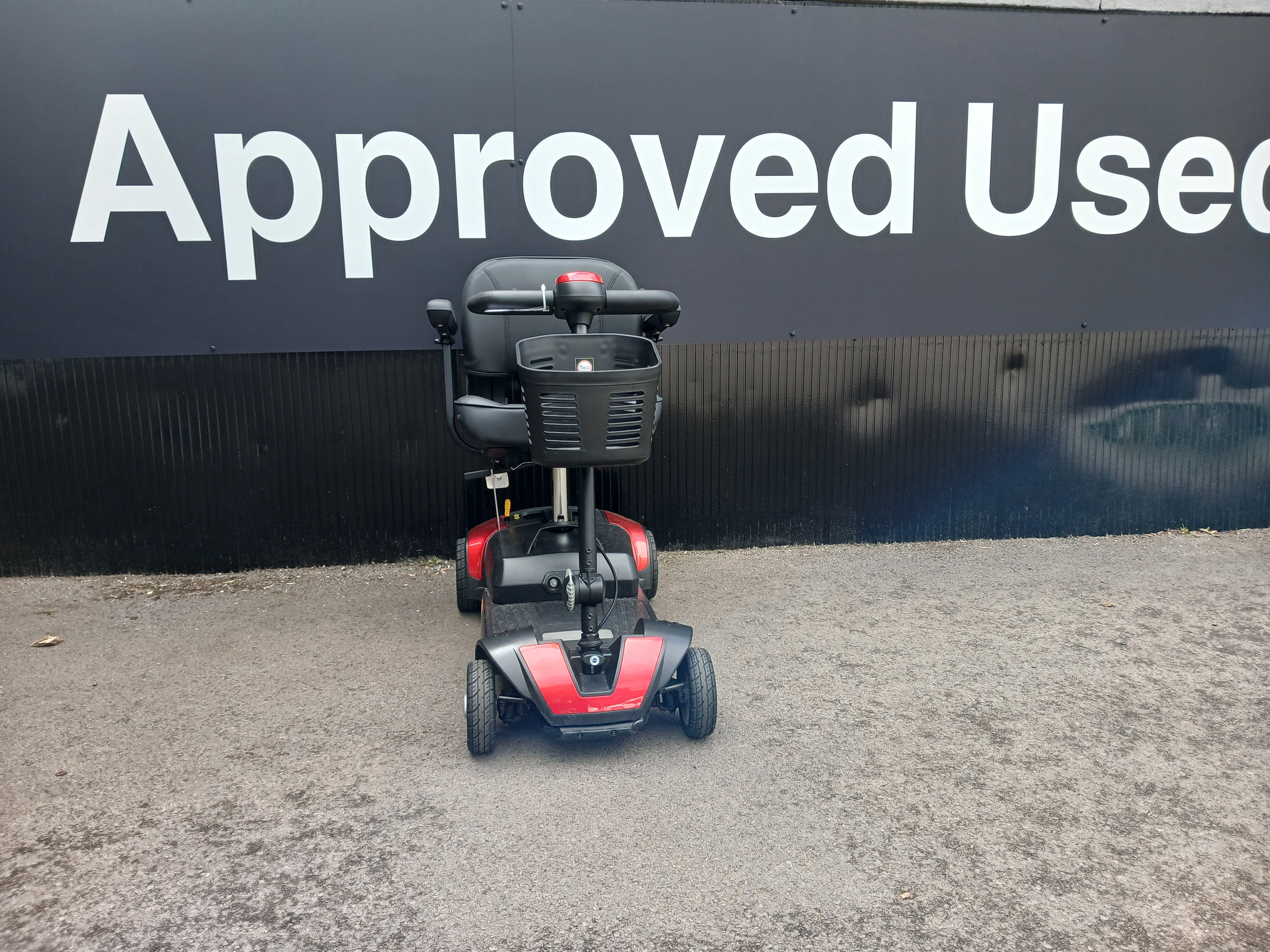 Livewell Jaunt  in Red | Refurbished Mobility Scooter Scunthorpe