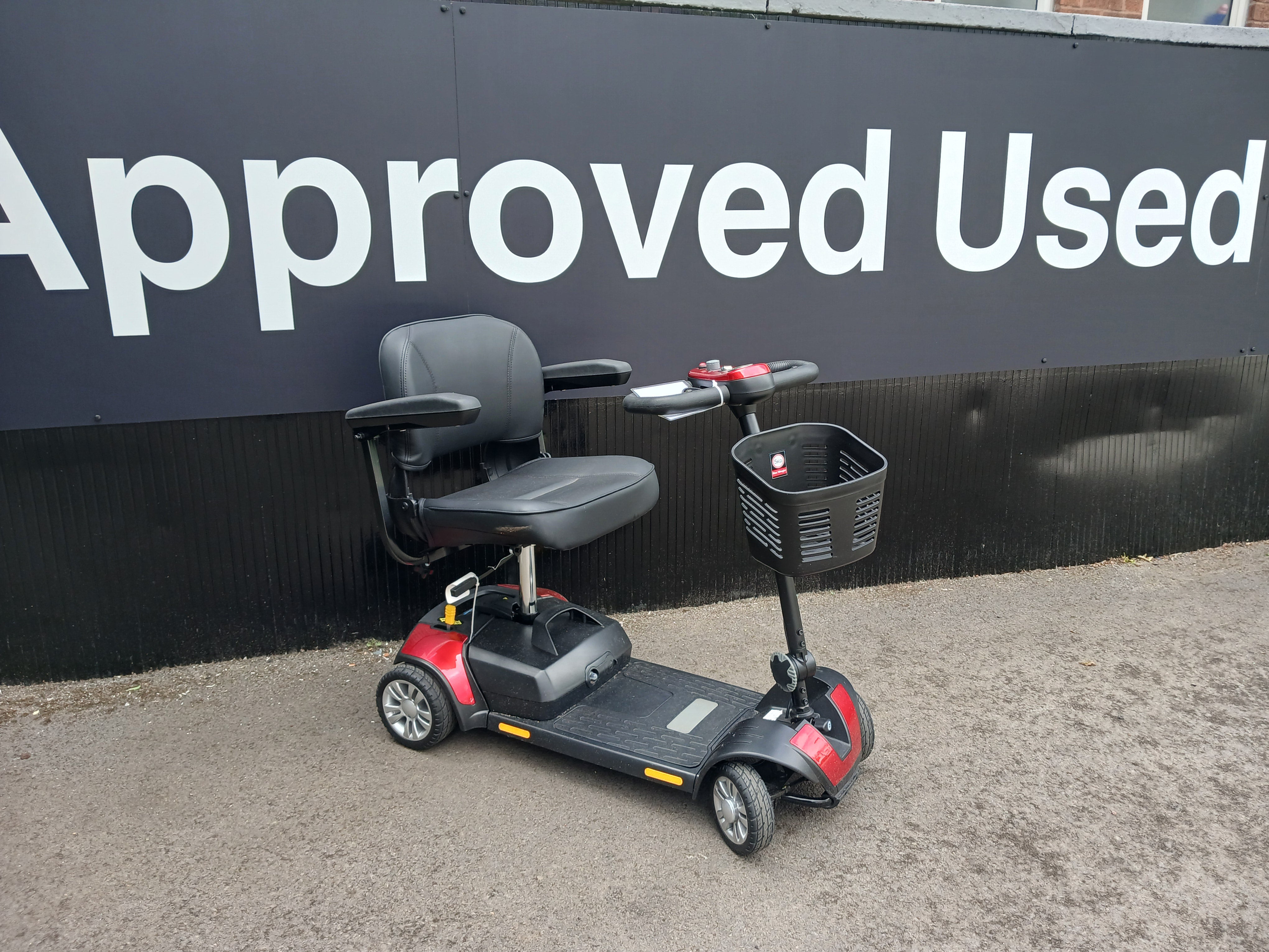 Livewell Jaunt  in Red | Refurbished Mobility Scooter Scunthorpe
