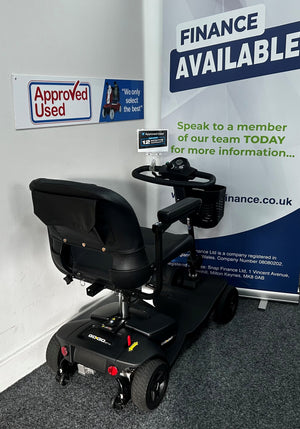 Pride Go Go Ultra in Black | Refurbished Mobility Scooter Stockport
