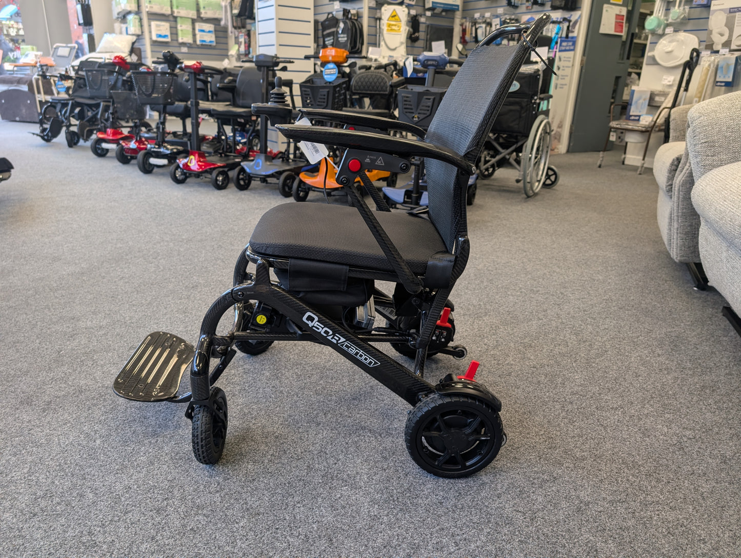 Quickie Q50 R Carbon - Black | Oldham