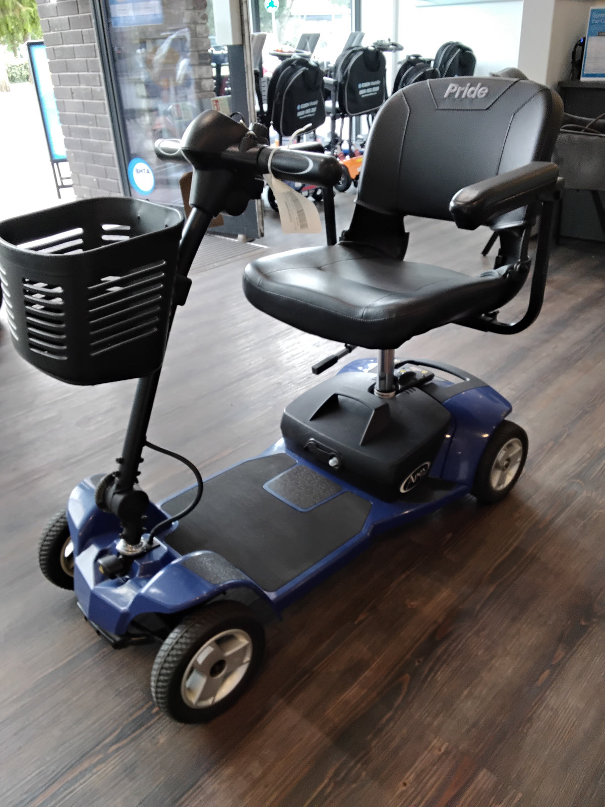 Pride Apex Lite in Blue | Refurbished Mobility Scooter Matlcok