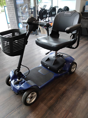 Pride Apex Lite in Blue | Refurbished Mobility Scooter Matlcok