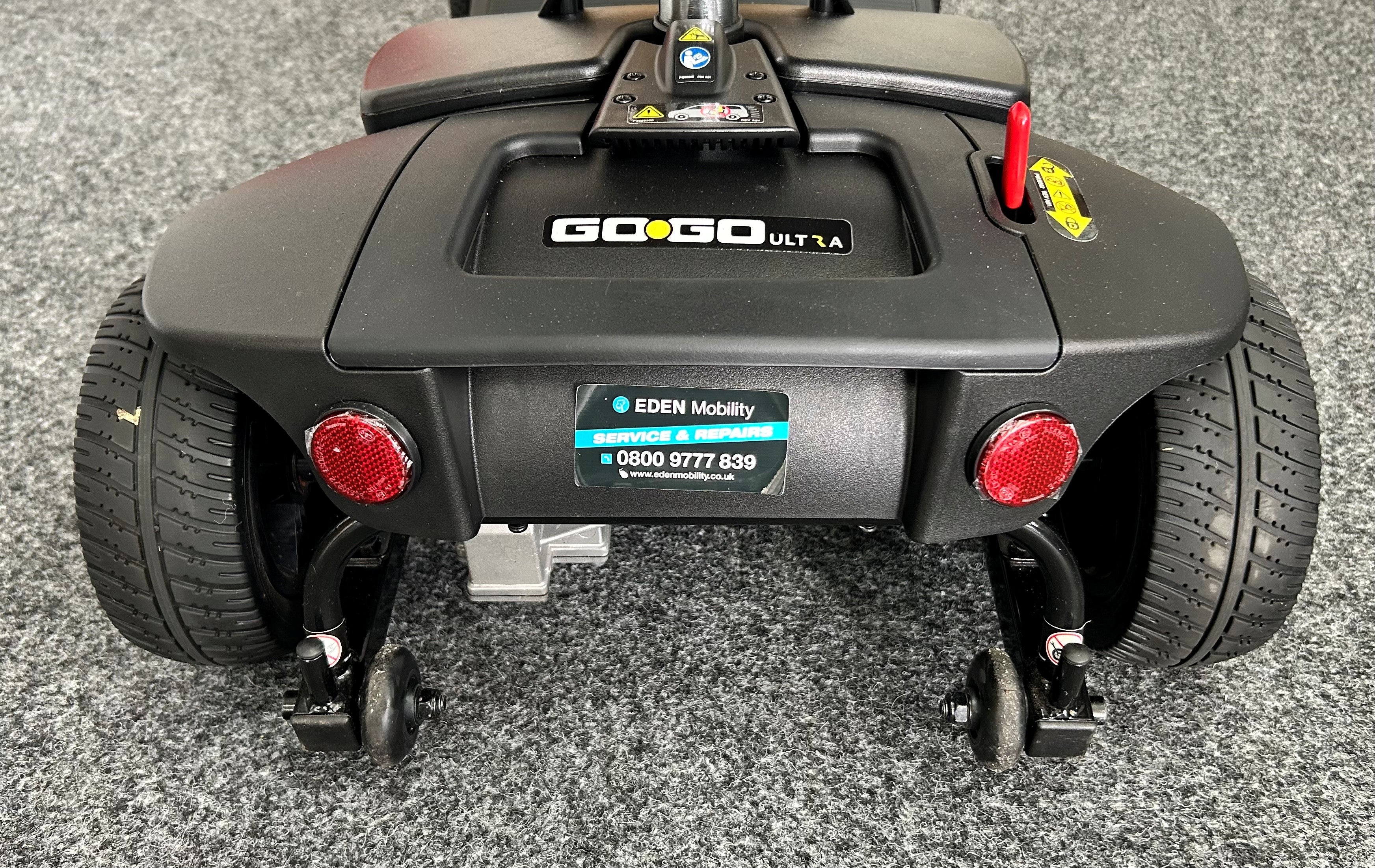 Pride Go Go Elite Traveller in Black | Refurbished Mobility Scooter Stockport