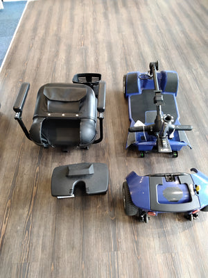 Pride Apex Lite in Blue | Refurbished Mobility Scooter Matlcok