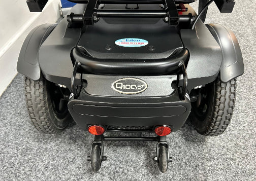 Q100 rear view (Black) - Eden Mobility 