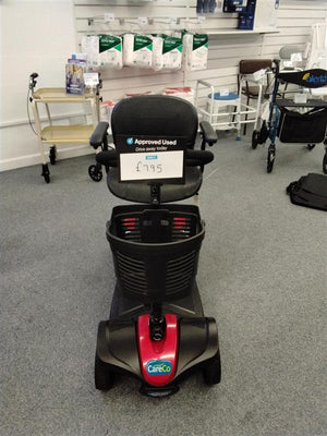 Careco Zoom in Red | Refurbished Mobility Scooter North point